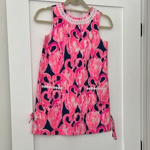 Lilly Pulitzer Pink Flamingo Shift Dress